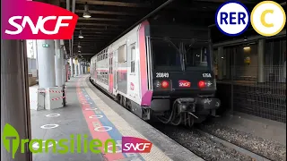 RER C [4K] Des Z20500 et Z20900 Carmillon/IDFM/Transilien ( Trains courts )