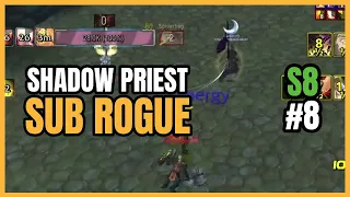 spr eight[8]⭐| wotlk classic | rogue shadow priest arenas