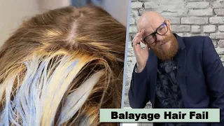 Balayage Bleach Fail - Hair Buddha reaction video #hair #beauty