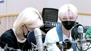 STRAY KIDS || Hyunlixmoment at BTOB's Kiss the Radio