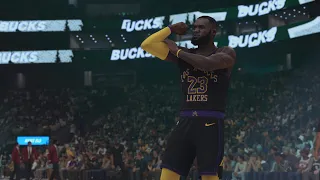 NBA LOS ANGELES LAKERS vs MILWAUKEE BUCKS [ NBA 2K24 GAMEPLAY  PS5 4K UHD