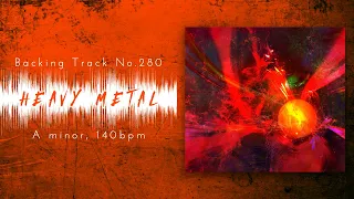 Fast Heavy Metal Backing Track in Am | BT-280