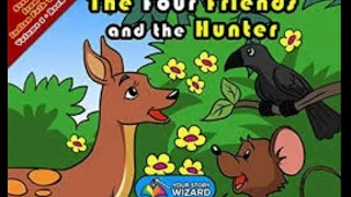 THE FOUR FRIENDS AND THE HUNTER||BEDTIME STORIES ||LOVE STORY|| BEST STORY  -ENGLISH STORIES"by BTS