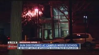 Gun found at Campus Middle School
