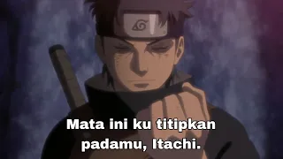 Full momen Uchiha Shisui memberikan matanya pada Itachi - Naruto Shippuden Storm Revolution Sub Indo