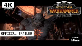 Total War: WARHAMMER III | Chaos Undivided Official Trailer 4K UHD|60FPS