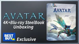 Avatar Best Buy Exclusive 4K+2D Blu-ray SteelBook Unboxing