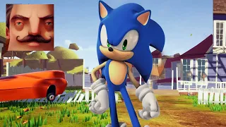 Hello Neighbor - Sonic the Hedgehog Final History Gameplay Walkthrough