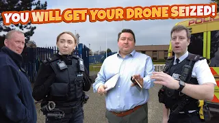 It's Illegal To Fly Your Drone Without Authorisation From The Police. You Will Get It Seized