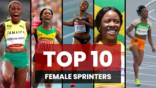 Top 10 Female Sprinters of all time. Watch  Shelly Ann Fraser Pryce and Elaine thompson