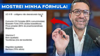 MINHA FÓRMULA COM COLÁGENO UC-II PARA ARTROSE!