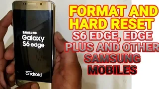 Samsung Galaxy S6 Edge Restore Factory Setting Format and Hard Reset
