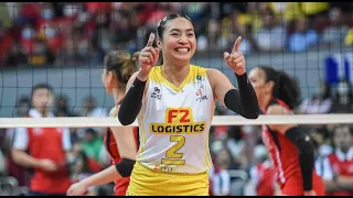 Aby Maraño pushes F2 on the brink of bronze | 2023 PVL All-Filipino Conference