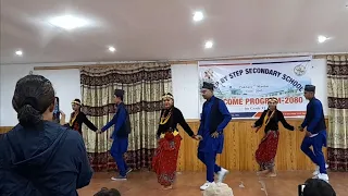 Tirkha lage nirmaya. Dance in welcome program.