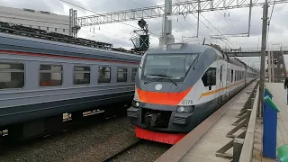 Подборка поездов на Мцд-4. 10.05.2024.