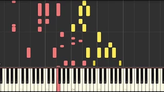 NO GAME NO LIFE Op - Piano Tutorial [ Synthesia MIDI ]