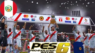 Pro Evolution Soccer 6 - GAMEPLAY |Peru| Copa America (Ps2)