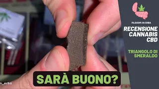 TRIANGOLO DI SMERALDO | Afgano👳‍♂️ & Hash Choccolato🍫 & Cbd Bomb💣 | RECENSIONE CBD