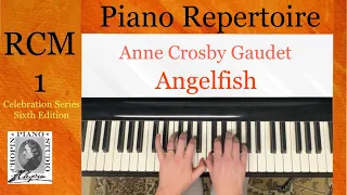 RCM 1 Piano Repertoire - Angelfish by Anne Crosby Gaudet