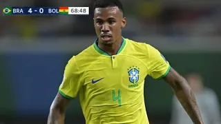 Gabriel Magalhaes IMPRESSIVE Debut | Brazil vs Bolivia