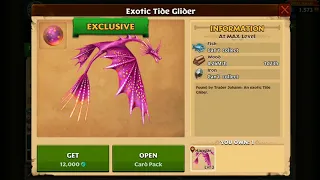 New Dragon - EXOTIC TIDE GLIDER😍🎉 ( found in gold pack in Odin's market)