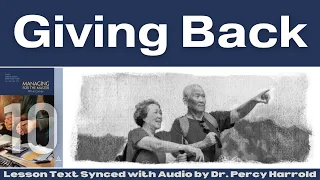 2023 Q1 Lesson 10 – Giving Back – Audio by Percy Harrold