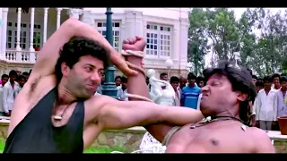 गुंडों की अद्दलत में Sunny Deol ने बरसाई अपने ताकत का कहर - जबरदस्त Action सीन