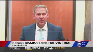 Two jurors dismissed from Chauvin trial in Minneapolis