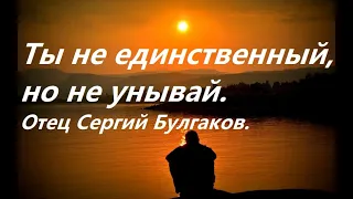 Ты не единственный, но не унывай. Отец Сергий Булгаков.