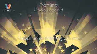 [1983] Carola Häggkvist - "Främling"