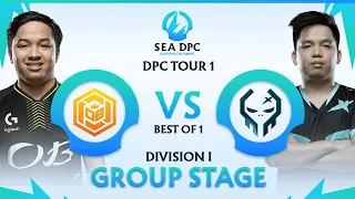 Execration vs Neon Esports (BO1) Tie Breakers | DPC SEA Tour 1 Division 1