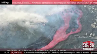 🔴Noticia - El volcán de La Palma, a vista de dron