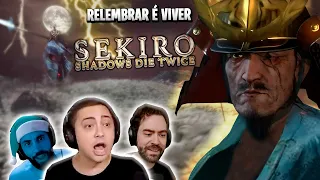 RELEMBRAR É VIVER: O BOSS MAIS DIFICIL DE TODOS SOULS ? STREAMERS VS ISSHIN ASHINA SEKIRO