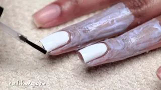 Nail Art Tutorial: Easy Water Marble