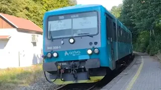 Vlaky - Česká Lípa střelnice 17.8.2022