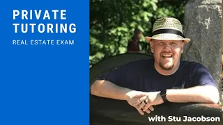 Real Estate Exam Tutoring Session -  Pass the real estate exam