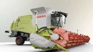 Combine Claas Lexion 600