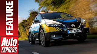 Nissan Re-Leaf: exclusive drive of rescue vehicle shows how the electric car could save lives