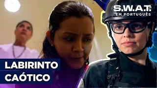 Um labirinto cheio de polícias, criminosos e reféns | Temporada 3 | S.W.A.T. em Português