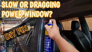 How to Fix Slow or Dragging Power Window? | DIY Easy Fix
