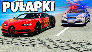 ❄️ PUŁAPKI I POLICJA!? NIEMOŻLIWA UCIECZKA | BeamNG Drive |