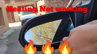 How to Repair and troubleshoot Not working Heated wing mirror