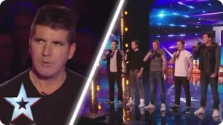 Simon rolled his eyes at this unique boyband | Britain's Got Talent Unforgettable Audition