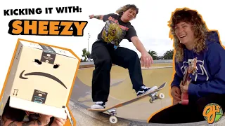 Mullets, Park Rips, and Guitar Riffs | Kicking it With: Sheezy | OJ Wheels