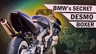 DESMO Boxer Engine in SECRET BMW Superbike! Probably the MOST ICONIC Sportbike of the Company...