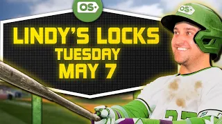 MLB Picks for EVERY Game Tuesday 5/7 | Best MLB Bets & Predictions | Lindy's Locks