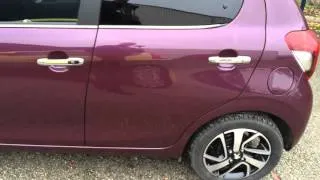 Peugeot 108 Allure Purple berry walk-around