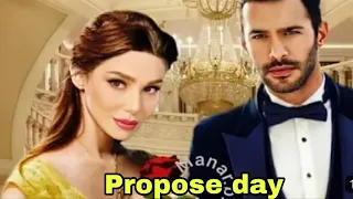 Baris Arduc propose elcin sangu and give her a rose 🌹 | YMS Creation