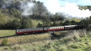 Keighley & Worth Valley Railway Autumn Gala in HD 13 10 2012