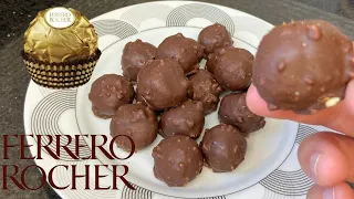 Agora não compro mais faço ferrero rocher em casa